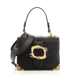 Prada Animalier Cahier Snake Handbag